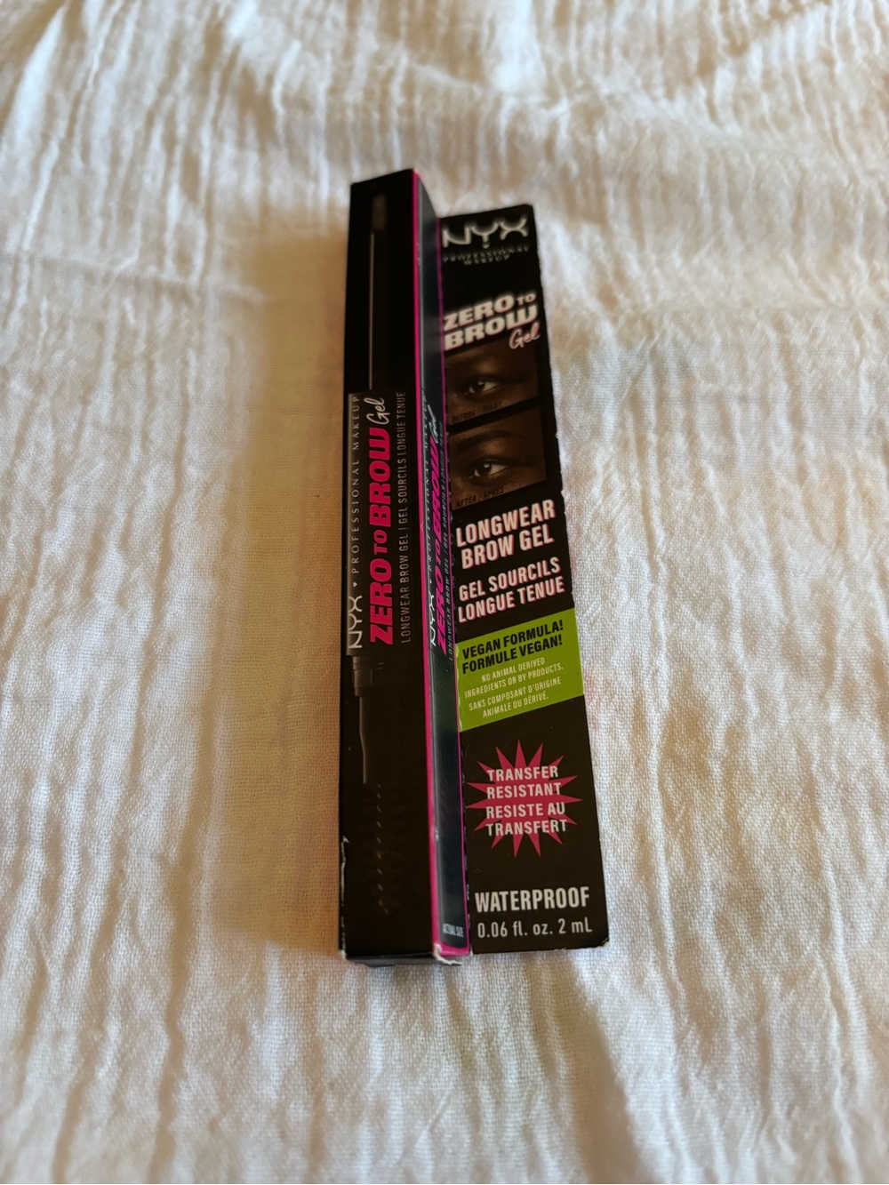 NYX Zero to Brow Longwear Brow Gel - Black
